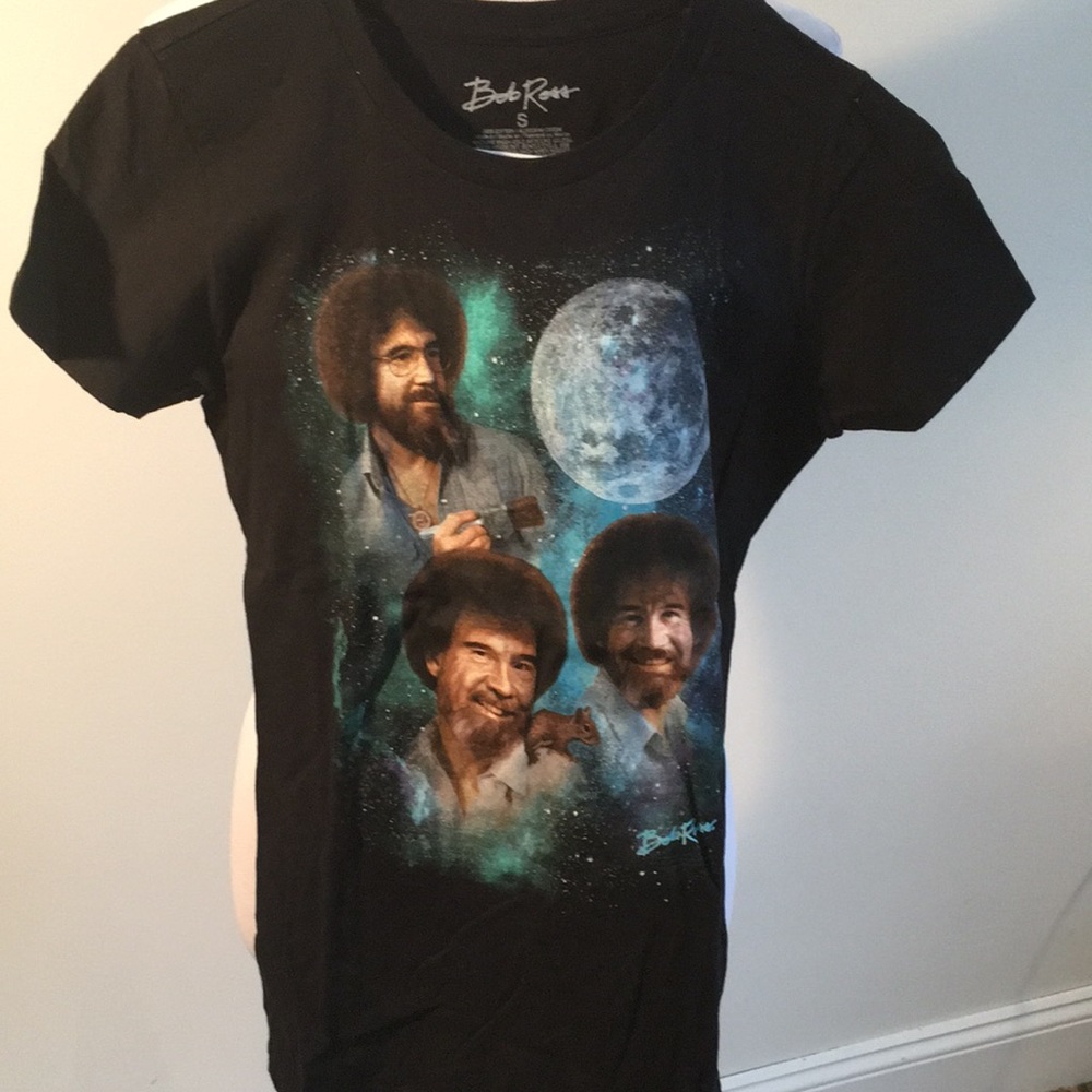 NWOT Bob Ross T-shirt